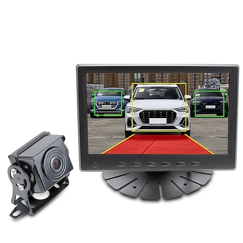 

ksj-701 7 inch LCD Digital Screen 1080p 1/4 inch color CMOS 170 Degree 7 inch Car Rear View Kit LCD Screen / AHD for Car Reversing camera