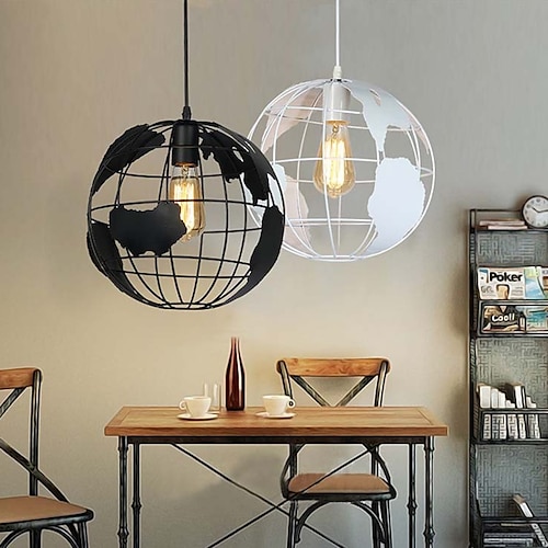 

28cm Sputnik Design Globe Design Pendant Light Metal Vintage Style Classic Metal Painted Finishes Artistic Modern 85-265V