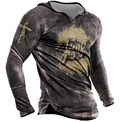 

Men's Unisex Pullover Hoodie Sweatshirt Graphic Prints Letter Print Daily Sports 3D Print Designer Casual Hoodies Sweatshirts Black