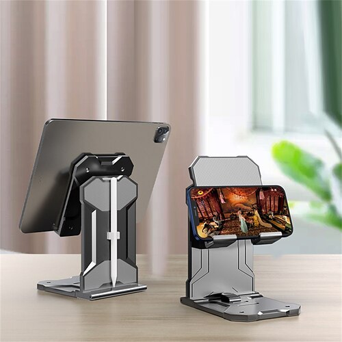 

Phone Stand Tablet Stand Portable Foldable Adjustable Phone Holder for Desk Bedside Office Compatible with Tablet All Mobile Phone Phone Accessory