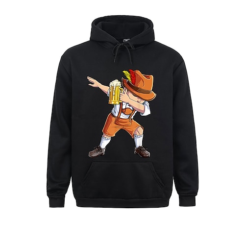 

Inspired by Oktoberfest Beer Craft Cosplay Costume Hoodie Anime Front Pocket Street Style Hoodie For Men's Women's Unisex Adults' Hot Stamping 100% Polyester