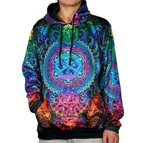 

Men's Unisex Hoodie Pullover Hoodie Sweatshirt Graphic Prints Print Hooded Sports Outdoor Daily Sports 3D Print Basic Casual Hoodies Sweatshirts Long Sleeve Blue
