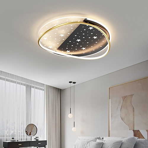 

Plafoniere design cerchio 48cm metallo finiture verniciate moderne 220-240v