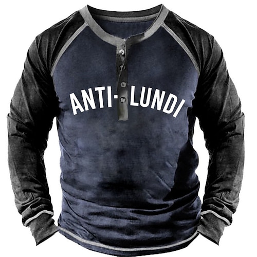 

Men's Unisex Sweatshirt Pullover Color Block Letter Graphic Prints Patchwork Print Casual Daily Sports 3D Print Designer Casual Hoodies Sweatshirts Long Sleeve Navy Blue
