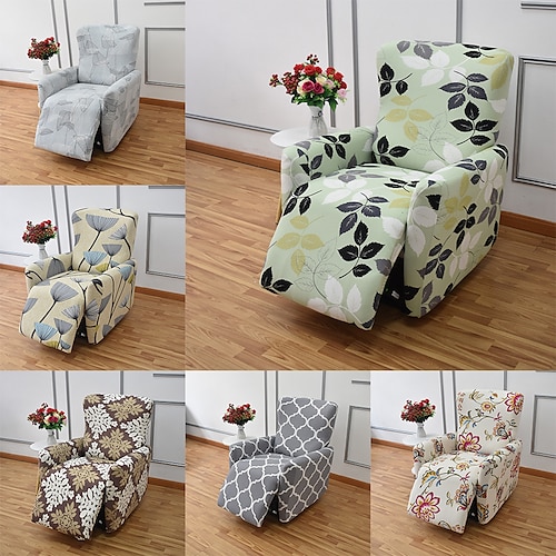 

Recliner Cover for One Seat Sofa Chair Couch Slipcovers Furniture Cover with 1 Chair Seat Cover,1 Back Cover,2 Armrest Cover