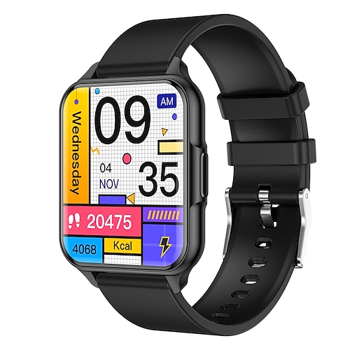 

1.83 Inch Slimme Horloge Mannen Vrouwen Bluetooth Smartwatch Aangepaste Behang Mult Sport Fitness Tracker Q26 Voor Android Ios Horloges