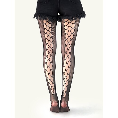 

Dance Accessories Socks Hollow-out Women's Party Daily Wear Polyester