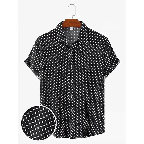 

Men's Seersucker Shirt Graphic Paisley Turndown Blue Royal Blue Black Street Daily Short Sleeve Button-Down Print Clothing Apparel Lightweight Soft Breathable Comfortable / Summer / Summer / Sports