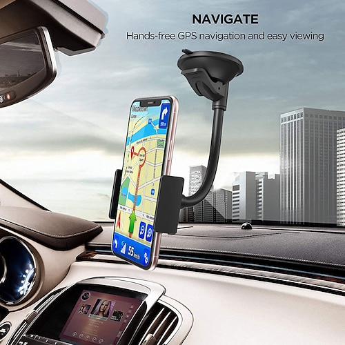 

Car Phone Holder Dashboard Phone Holder Adjustable Removable Solid Phone Holder for Car Compatible with All Mobile Phone Phone Accessory