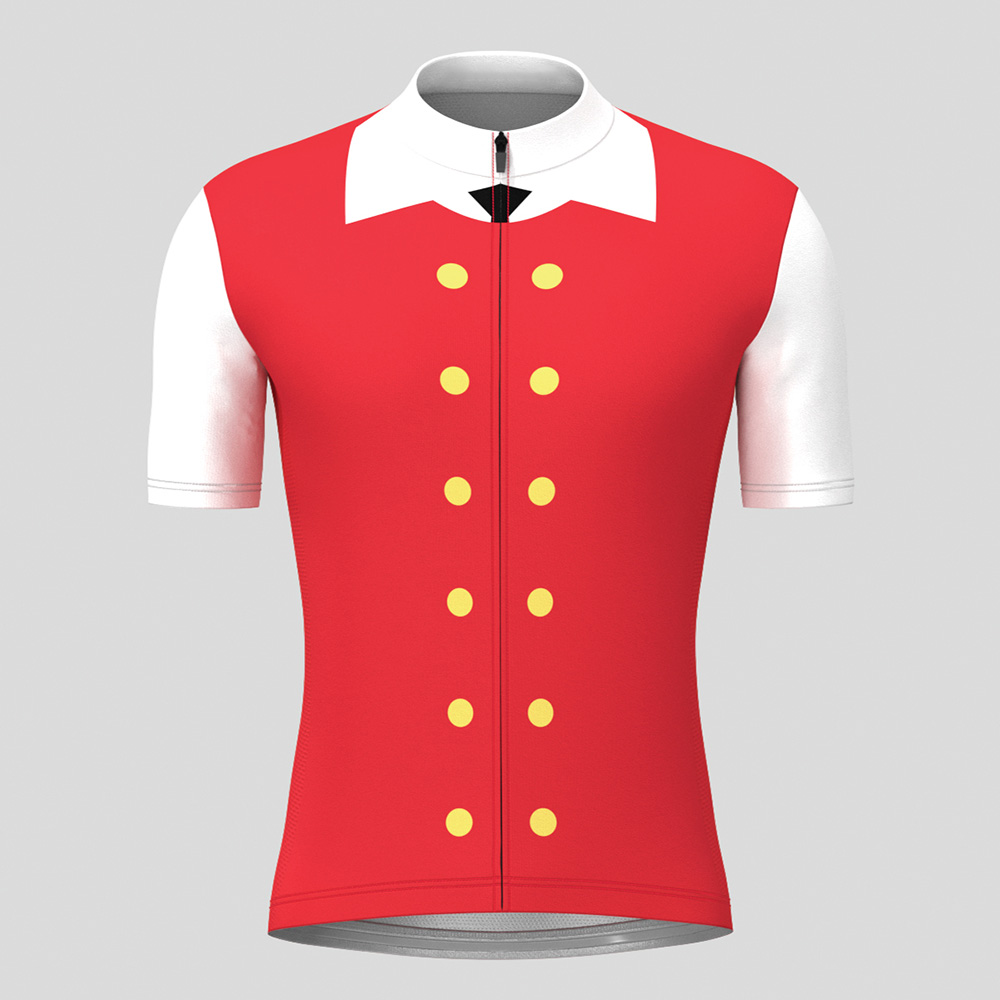 

21Grams Men's Cycling Jersey Short Sleeve Bike Top with 3 Rear Pockets Mountain Bike MTB Road Bike Cycling Breathable Quick Dry Moisture Wicking Reflective Strips Red Denmark Polyester Spandex Sports