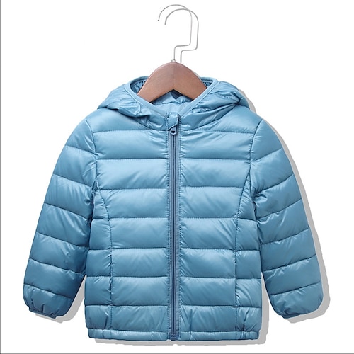 

children's down jacket boys and girls hooded lightweight kids baby short lightweight down jacket jacket