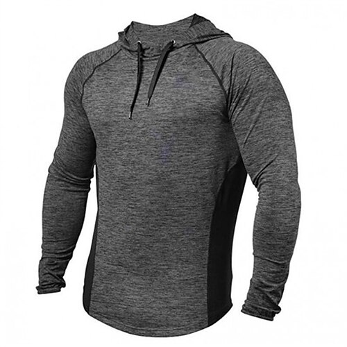 

Men's Pullover Hoodie Sweatshirt Graphic Patterned Color Block Print Sports Outdoor Daily Sports Hot Stamping Designer Basic Hoodies Sweatshirts White Black Gray
