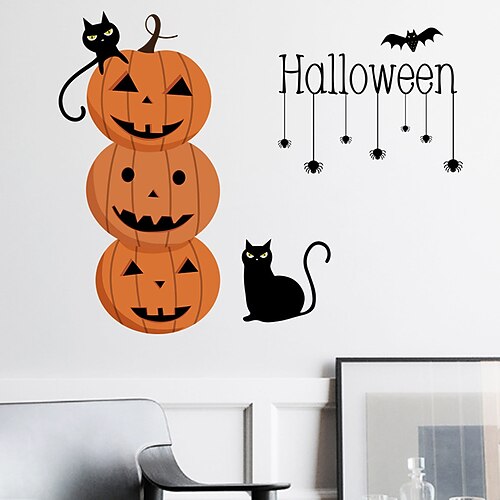 

3D Halloween Floor Wall Decals, Removable Ghost Halloween Wall Stickers Decorations, Scary Halloween Decals for Walls Decor Decorations for Bedroom, Halloween Window Clings for Glass Windows