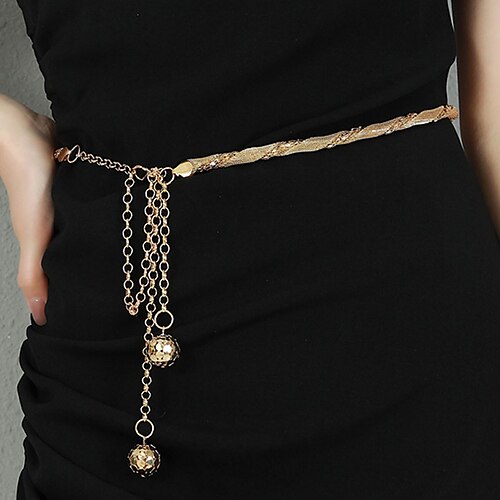 

Women's body chain Contemporary Street Geometry Headwear