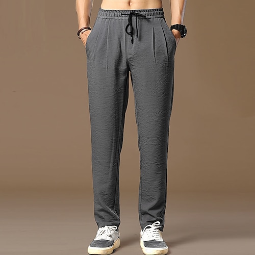 Drawstring Track Pants  Sports sweatpants, Sport casual, Model