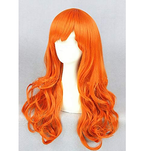 

One Piece Perona Wigs One Piece Nami 2 Years Later Wig 65cm Long Wave Curly Wig Hair Cosplay s Synthetic Hair Party