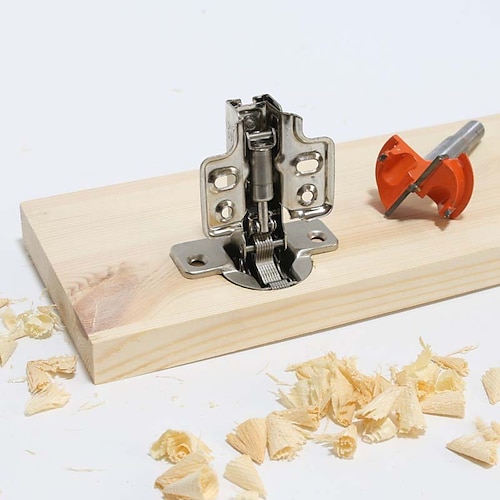 

Hinge Positioning Hole Opener Woodworking Alloy Flat Wing Drill Hard Wood Board Plastic Hinge Opening Hinge Fixed