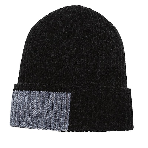 

Men's Hat Beanie / Slouchy Black Dark Blue Red Outdoor Dailywear Knitted Fleece Stripe Windproof Warm