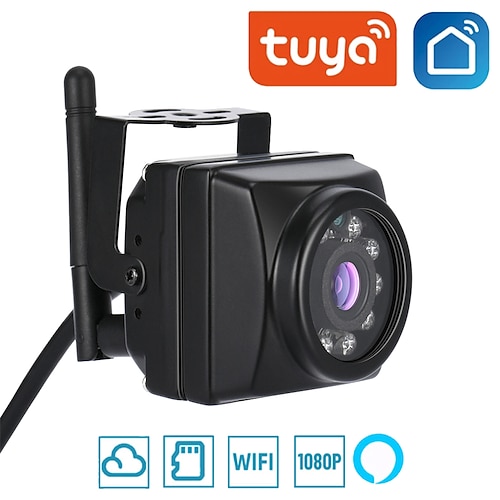 

1080P Tuya Smart Mini Wireless WiFi IP Camera Bird Cage Small Size Outdoor Home Security Automatic CCTV Video Surveillance