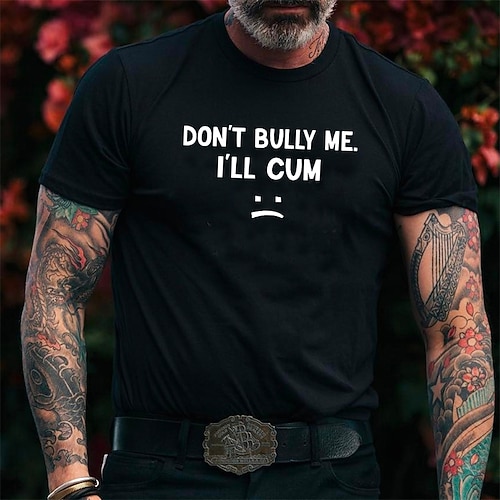 

Men's Unisex T shirt Tee Hot Stamping Graphic Prints Letter Crew Neck Street Daily Print Short Sleeve Tops Designer Casual Big and Tall Sports Black / Summer