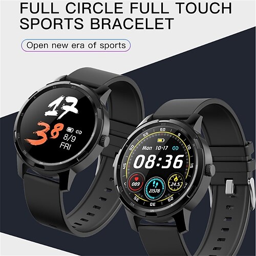 

Smartwatch Sleep Monitoring Multi-Sport Mode Heart Rate Detection Blood Pressure Detection Alarm Clock Reminder