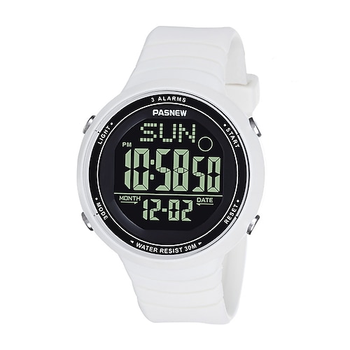

Digital Watch for Men Digital Digital Sexy Stylish Outdoor Waterproof Calendar Alarm Clock Rubber Silicone Creative / One Year