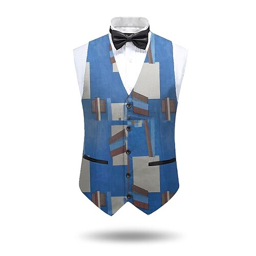 

2022 new Korean version fashion business casual suit vest slim fit men's suit collar vest jacket