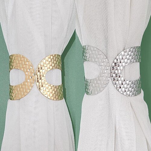 

Metal Golden Tiebacks Curtain Accessories Window Tie Back Home Decor Tie Back For Home Hotel