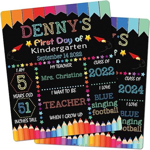 

1pcs Chalkboard Waterproof Durable Decoration Wood for School Student Home 25.430.50.5 cm