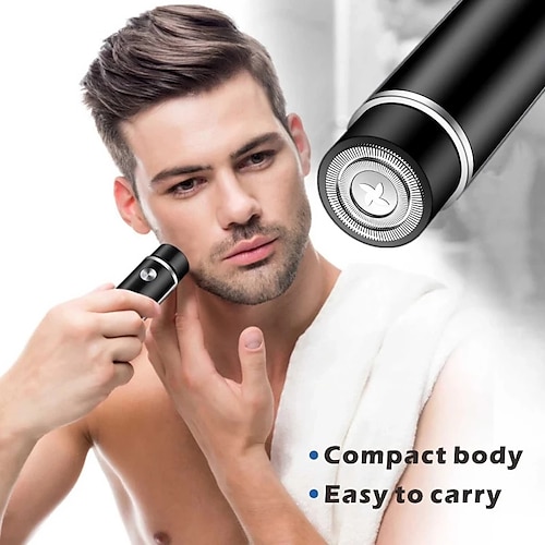 

Portable Mini Electric Shaver for Men Electric Razor Beard Knife USB Charging Men's Shavers Face Body Razor Shaving Machine
