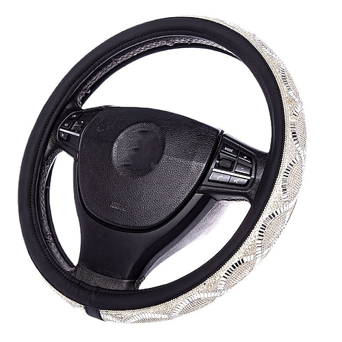 

1 PCS ABS Car Steering Wheel Cover Fashion design Universal Fit For 15""~15""1/2