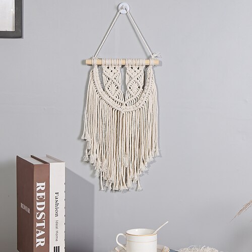 

Bohemian Style Handmade Small Tapestry Cotton Rope Crafts Wall Decorations Home Decorations