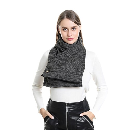 

Women's Scarves Daily Holiday Polyester Casual Warm 1 PC