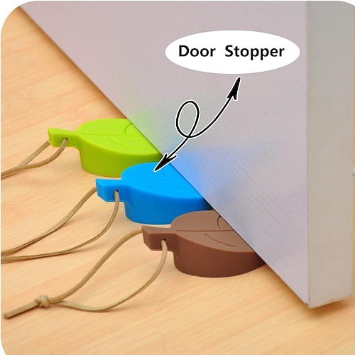 

Door Stopper Rubber Door Stop, Door Wedge Stopper Floor Works on Multi Floor Surfaces, Door Security and Door Jammer