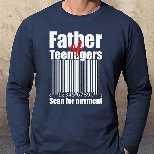 

Men's Unisex T shirt Tee Hot Stamping Letter V Neck Street Casual Print Long Sleeve Tops Designer Simple Basic Casual Black Navy Blue