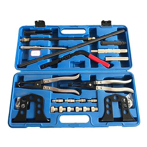 

Universal Car Engine Overhead Valve Spring Remover Installer OHV OHC Compressor Tool Set with Case