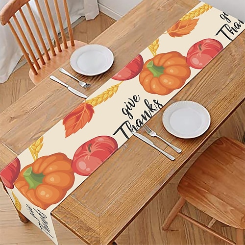 

funda para silla de cocina elástica de calabaza de acción de gracias estampado de cosecha cuatro estaciones tela súper suave universal para cenas, fiestas de acción de gracias