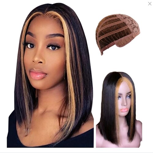 

Synthetic Wig Natural Wave Middle Part Machine Made Wig 26 inch Synthetic Hair Women's Adjustable Color GradientHigh Quality Multi-color