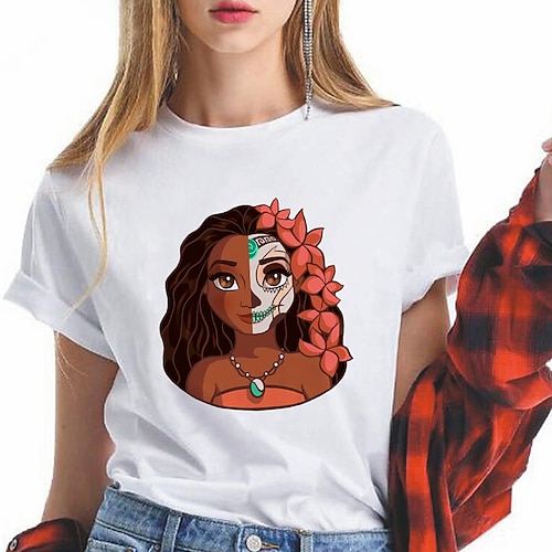 

Inspired by Sugar Skull Mexican T-shirt Cartoon Manga Anime Mexico Independence Day Day of the Dead T-shirt For Men's Women's Unisex Adults' Hot Stamping 100% Polyester