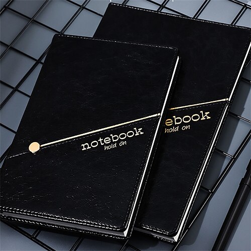 

Journal Notebook Lined A5 5.8×8.3 Inch B5 6.9×9.8 Inch Solid Color PU SoftCover Portable 256 Pages Notebook for School Office Business