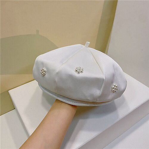 

Hats Polyester / Polyamide Casual Holiday Artistic With Pearls Headpiece Headwear