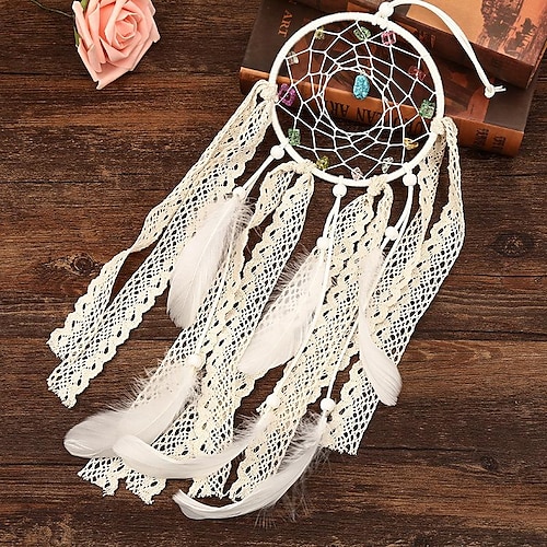 

malang creative home ins decoration dream catcher girl heart material package diy crafts dream catcher pendant