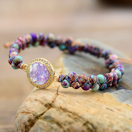 

Mulheres Braceletes Estilo Étnico Rua Geometria Bracelete