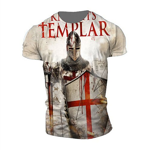 

Men's Unisex T shirt Tee Letter Graphic Prints Crew Neck Brown Short Sleeve 3D Print Outdoor Street Print Tops Vintage Sports Designer Casual / Summer / Summer
