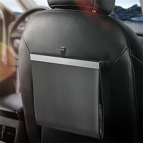 

1 PC Car Backseat Organizer Large Capacity Easy to Install Durable Leather Terylene For SUV Truck Van