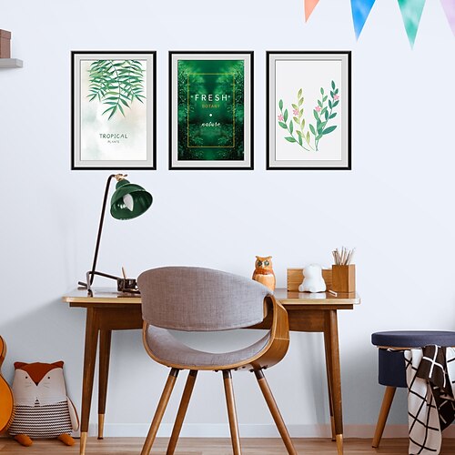 

Cross-border Canvas Painting Spray Painting Green Plant Set Painting Decorative Painting Apartment Hotel With Painting Foreign Trade Factory Wholesale