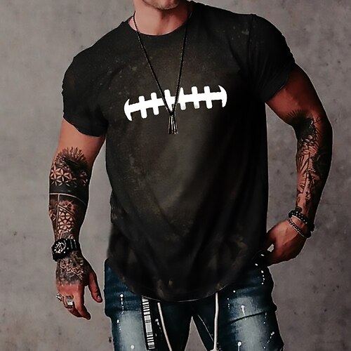 

Men's Unisex T shirt Tee 3D Print Graphic Prints Crew Neck Street Daily Print Short Sleeve Tops Designer Casual Big and Tall Sports Black / Summer