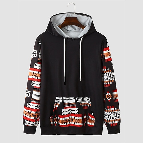 

Men's Unisex Pullover Hoodie Sweatshirt Black Hooded Graphic Prints Print Daily Sports 3D Print Streetwear Designer Casual Spring & Fall Clothing Apparel Hoodies Sweatshirts Long Sleeve