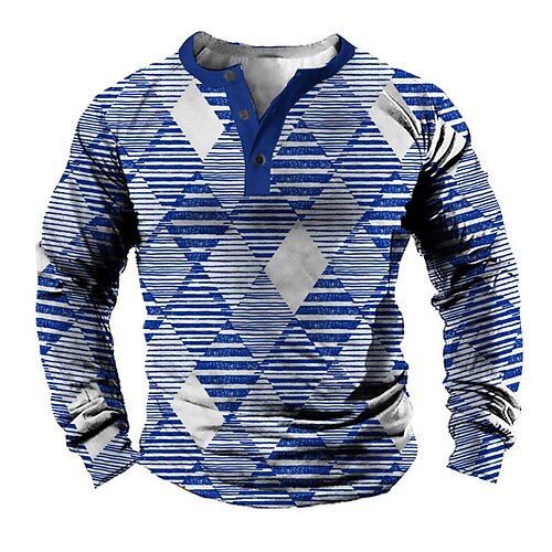 

Men's Unisex Sweatshirt Pullover Geometric Graphic Prints Print Casual Daily Sports 3D Print Designer Casual Hoodies Sweatshirts Long Sleeve Blue