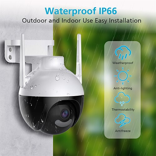 

Outdoor IP Surveillance Camera HD Wireless Wifi Monitor 360 Degree Camera